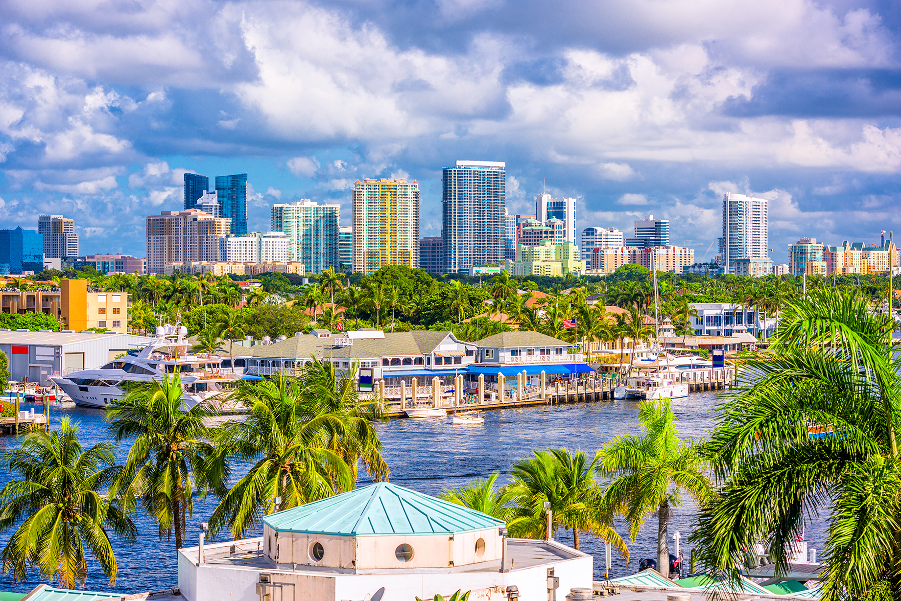 skyline of fort lauderdale in miami